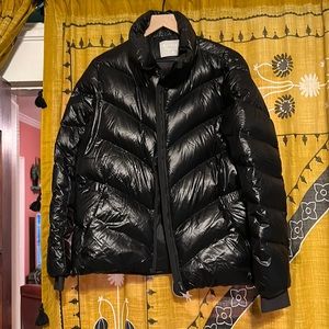 Athleta goose down puffer jacket